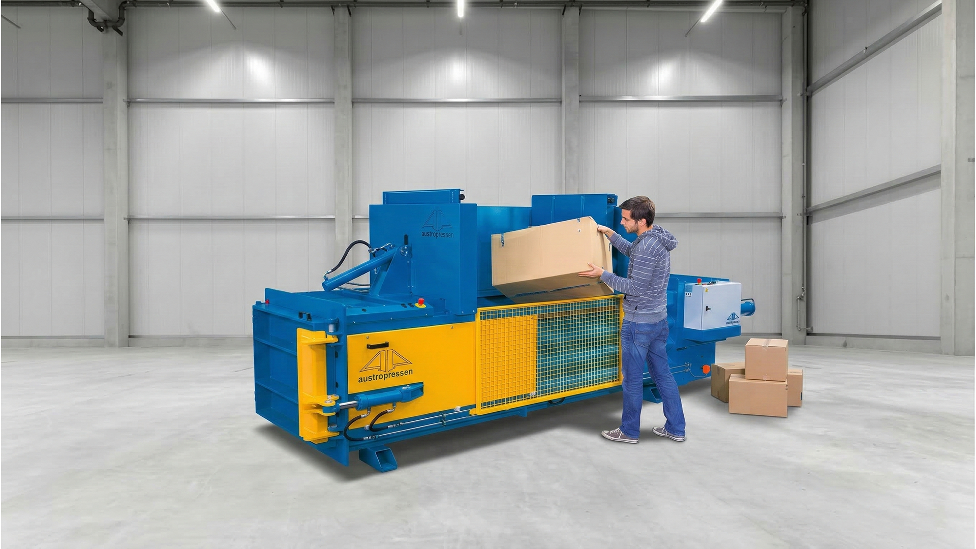 Horizontale Ballenpresse AP 25 von Austropressen