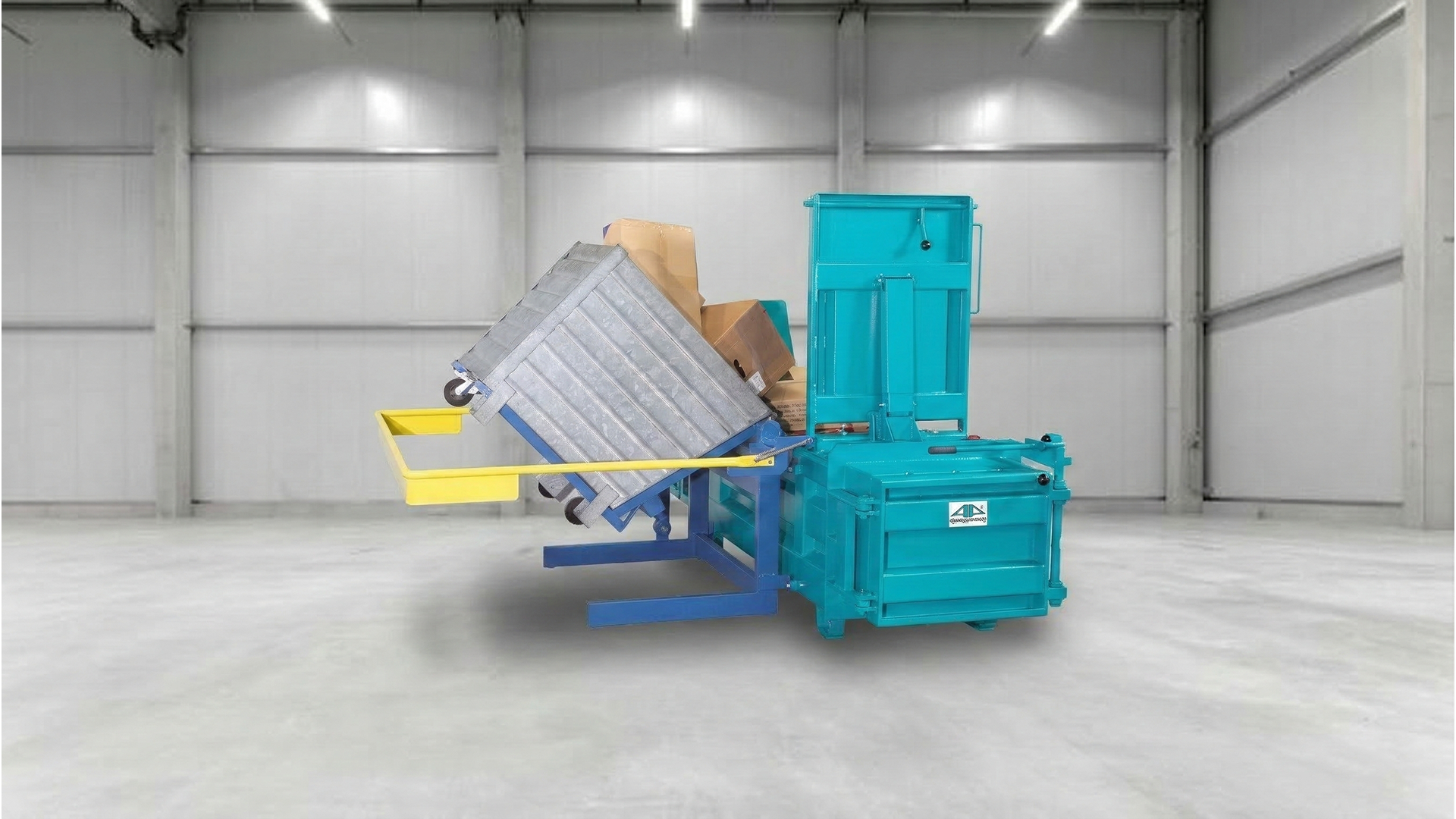 Horizontale Ballenpresse KNL 100 von Austropressen